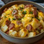 Cheesy Ranch Potatoes and Smoked Sausage: A Delicious Duo!