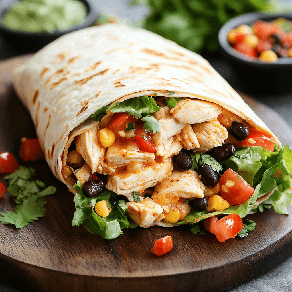 Chipotle Ranch Grilled Chicken Burrito Recipe You'll Love!