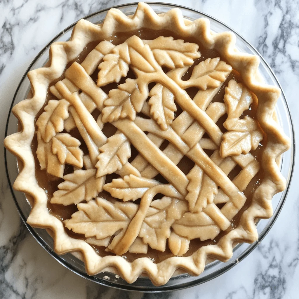 Creative pie crust that will impress your guests!