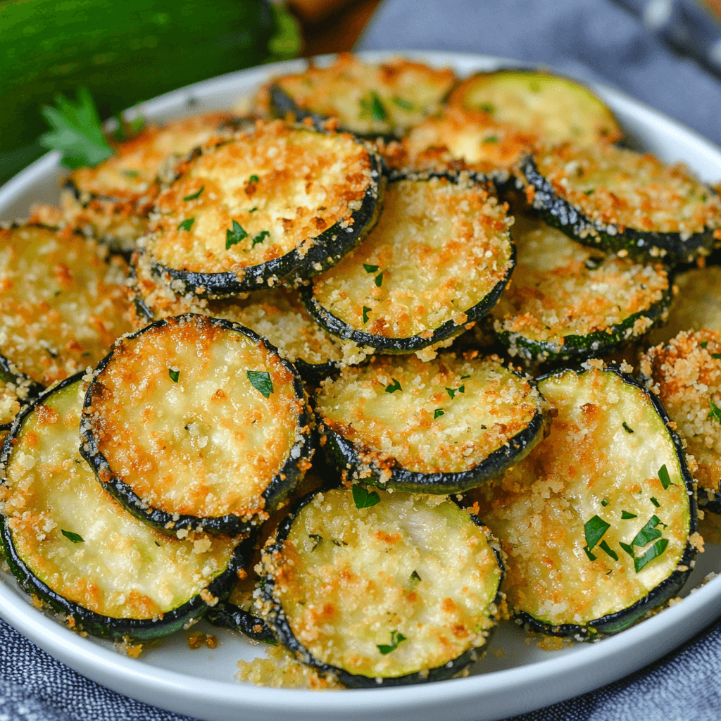 Crispy Baked Parmesan Zucchini: Your Easy Healthy Side!