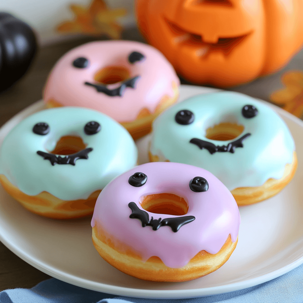 Pastel Halloween Donuts: A Sweet Twist on Tradition!