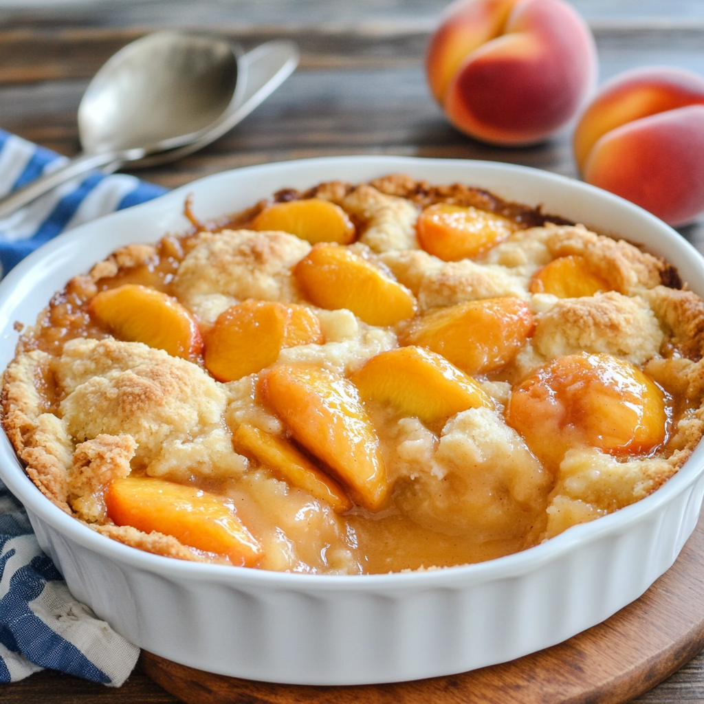 Peach Cobbler with Fresh Peaches: A Delicious Recipe!