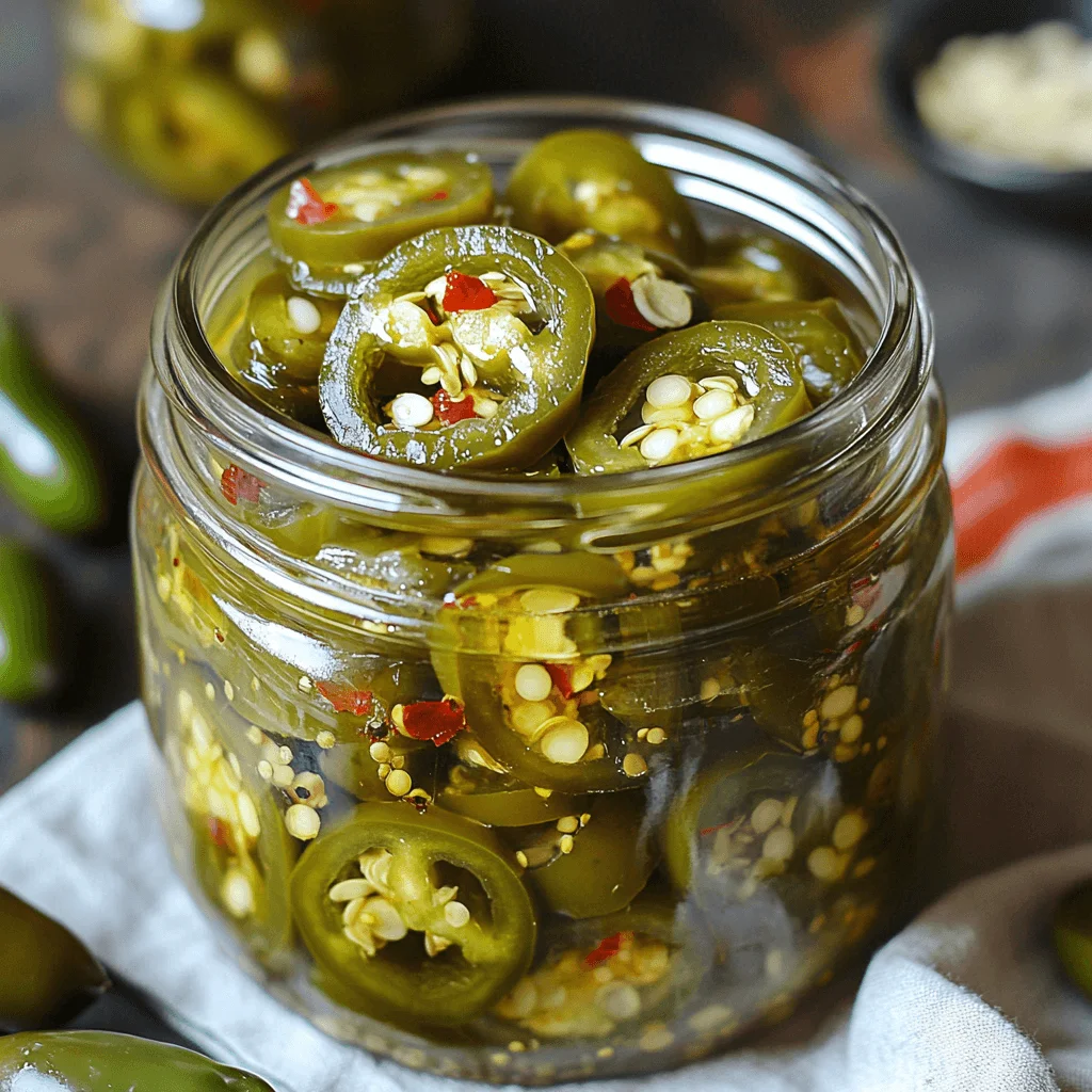 Pickled jalapenos add zest to your favorite dishes!