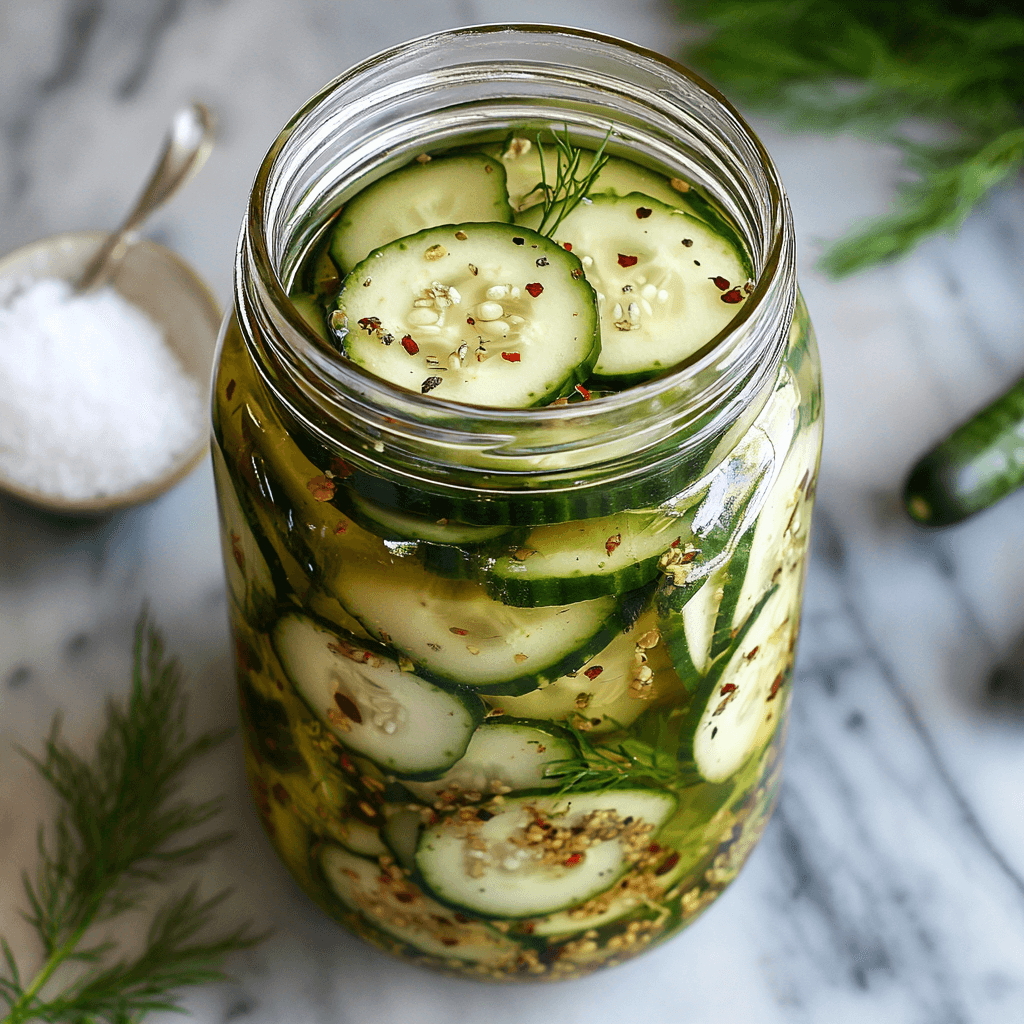 Refrigerator Pickles: Quick and Easy Crunchy Recipe!