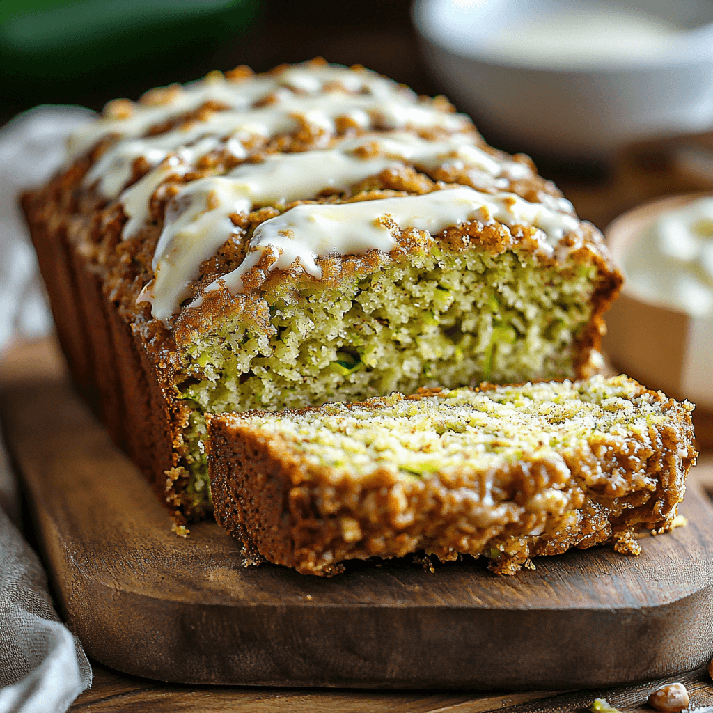 Zucchini Bread Swirled with Cream Cheese: A Delicious Twist!