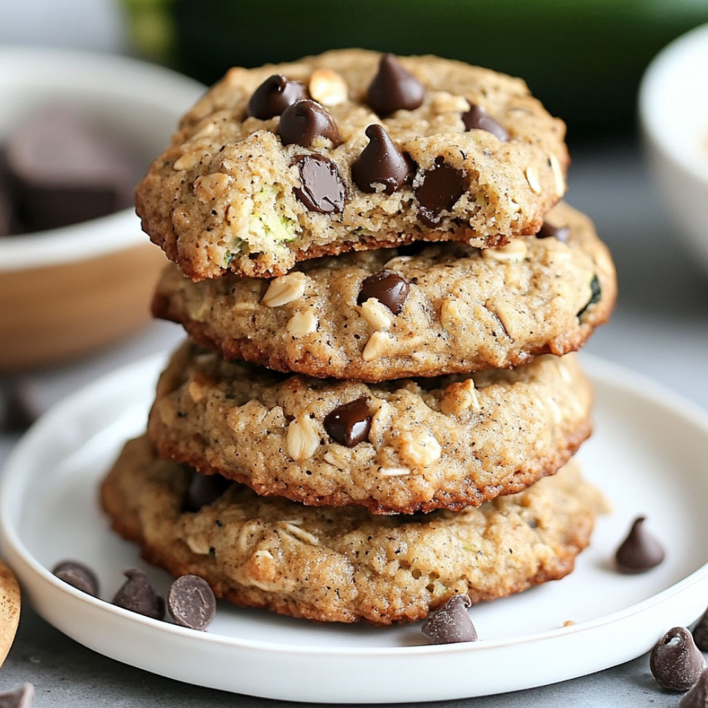 Zucchini cookies that taste delicious and healthy!
