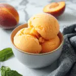 3-Ingredient Peach Sorbet: Refreshing Taste Awaits You!