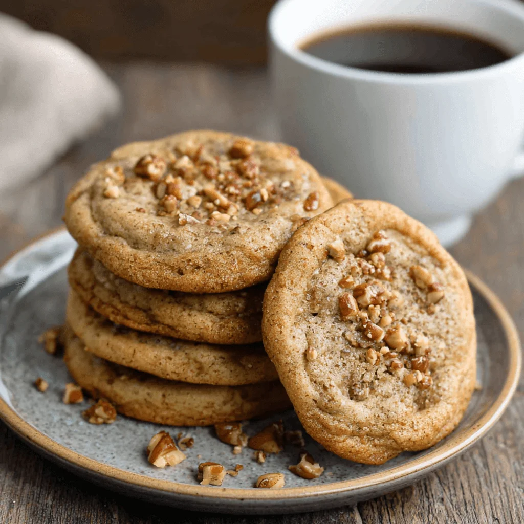 Brown Butter Coffee Toffee Cookies You Must Try Today!