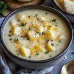 Cheddar Garlic Herb Potato Soup: A Comforting Delight!