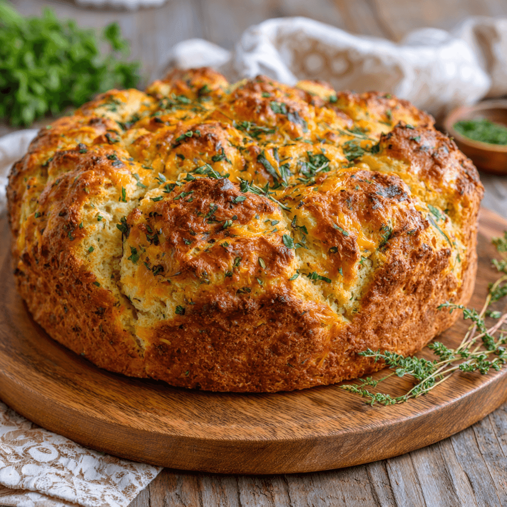Cheddar and Herb Soda Bread: Bake Your Best Loaf Today!