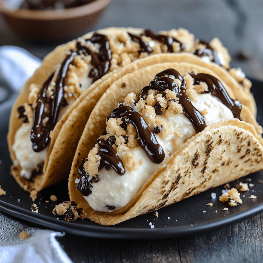 Cheesecake Cookie Dough Tacos: A Sweet Delight Awaits!
