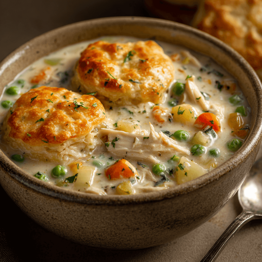 Chicken Pot Pie Soup Recipe: A Comforting Delight Awaits!