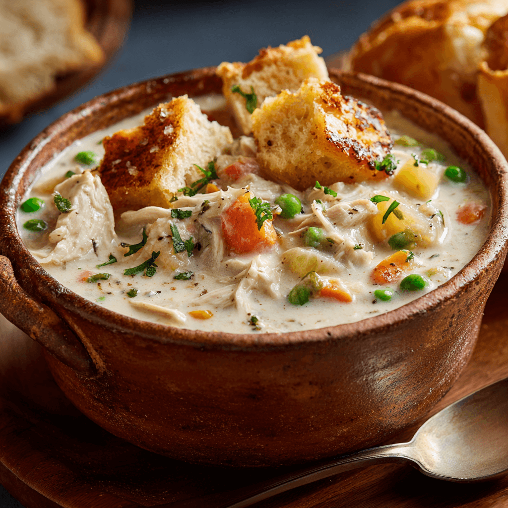 Chicken Pot Pie Soup Recipe: A Comforting Delight Awaits!
