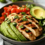 Fiesta Lime Chicken with Avocado: A Flavorful Recipe!