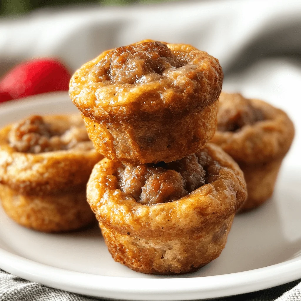 High-Protein Pancake Sausage Mini Muffins for Easy Mornings!