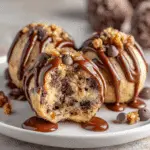 Indulgent Chocolate Chip Cookie Dough Brownie Bombs Await!