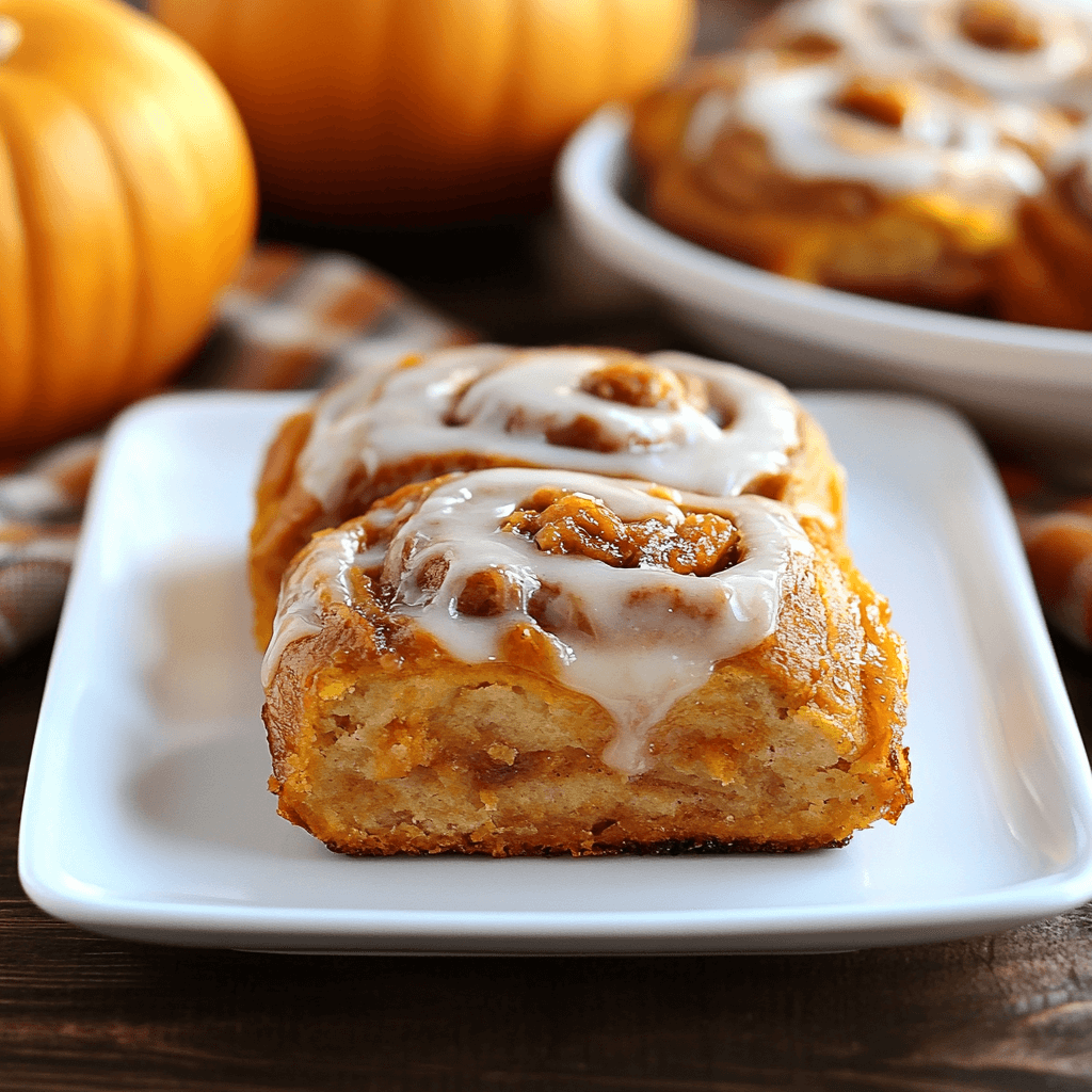 Pumpkin Cinnamon Rolls: Indulge in Fall's Sweet Delight!