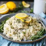 Slow Cooker Lemon Herb Chicken and Rice for Easy Meals!