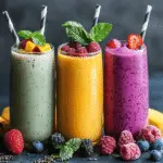 Smoothie Recipes Poster: Discover Delicious Blends Now!