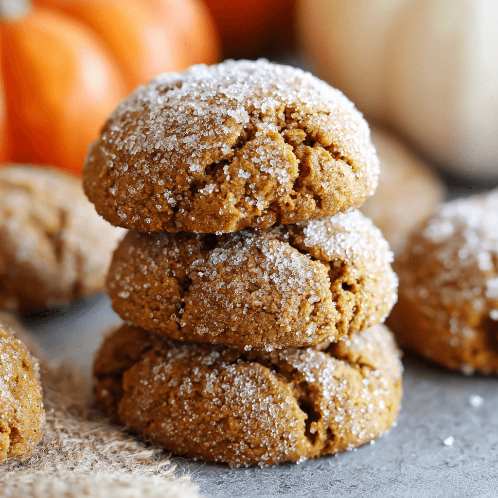 Soft and chewy pumpkin cookies that you'll crave!