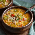 Stuffed Green Pepper Soup (Small Batch) for Cozy Nights