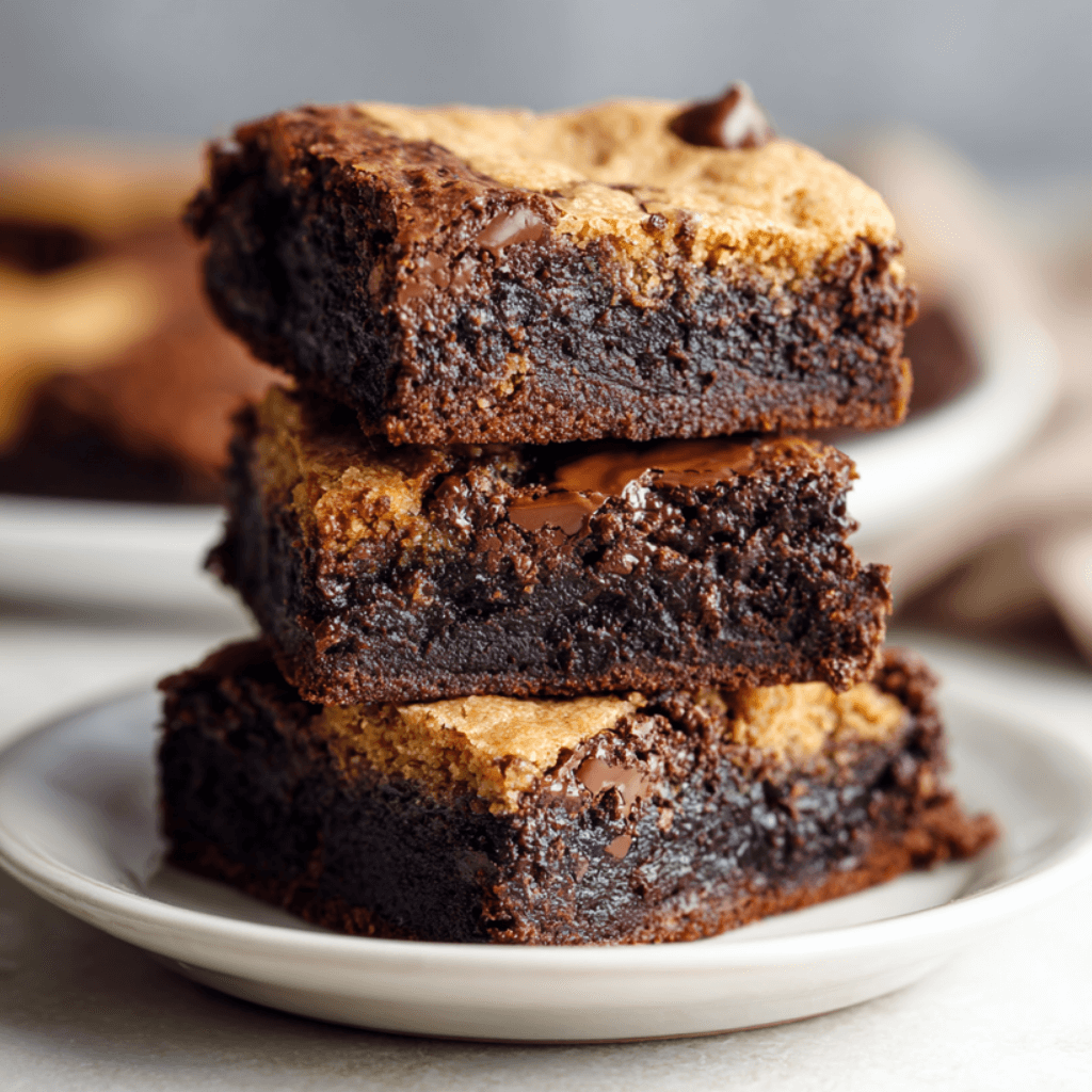 The Best Fudgy Chewy Browkies (Brookies) You Must Try!