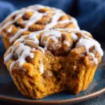 How to Make The Best Pumpkin Cinnamon Roll Muffins Ever Now that you have all your ingredients ready, let’s dive into the fun part: making The Best Pumpkin Cinnamon Roll Muffins Ever! Follow these simple steps, and you’ll have a batch of delicious muffins in no time. Step 1: Preheat the Oven First things first, preheat your oven to 350°F (175°C). This step is crucial because it ensures even baking. While the oven warms up, line a muffin tin with paper liners. This makes for easy cleanup and helps the muffins pop out effortlessly. Step 2: Mix Wet Ingredients In a large bowl, combine the pumpkin puree, granulated sugar, brown sugar, vegetable oil, eggs, and vanilla extract. Use a whisk or a fork to mix everything until it’s smooth and well combined. The pumpkin puree should blend seamlessly with the sugars, creating a lovely, vibrant mixture. Step 3: Combine Dry Ingredients In another bowl, whisk together the all-purpose flour, baking powder, baking soda, ground cinnamon, ground nutmeg, and salt. This step is essential to evenly distribute the leavening agents and spices. You want every muffin to have that perfect flavor and rise! Step 4: Combine Wet and Dry Mixtures Now, it’s time to bring the two mixtures together. Gradually add the dry ingredients to the wet ingredients. Stir gently until just combined. Be careful not to overmix; a few lumps are perfectly fine. Overmixing can lead to dense muffins, and we want them light and fluffy! Step 5: Prepare Cinnamon Swirl In a small bowl, mix together the sugar and ground cinnamon for the swirl. This sweet mixture will add a delightful surprise in every bite. Set it aside for the next step. Step 6: Fill Muffin Cups Now comes the fun part! Fill each muffin cup halfway with the batter. Then, sprinkle a generous layer of the cinnamon sugar mixture on top. Finally, add more batter until the cups are about 3/4 full. This layering creates that beautiful cinnamon swirl we all love. Step 7: Bake the Muffins Place the muffin tin in the preheated oven and bake for 18-20 minutes. To check for doneness, insert a toothpick into the center of a muffin. If it comes out clean, they’re ready! The aroma wafting through your kitchen will be irresistible. Step 8: Make the Glaze While the muffins are baking, prepare the glaze. In a bowl, mix the cream cheese, powdered sugar, and milk until smooth. You want a creamy consistency that’s easy to drizzle. If it’s too thick, add a little more milk until it’s just right. Step 9: Drizzle and Serve Once the muffins are out of the oven, let them cool for a few minutes. Then, drizzle the cream cheese glaze over the warm muffins. This step adds a luscious finish that makes them even more delightful. Serve them warm, and watch your loved ones smile!