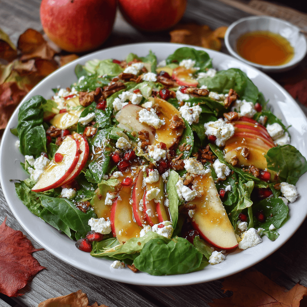 Autumn Harvest Honeycrisp Apple and Feta Salad Awaits!