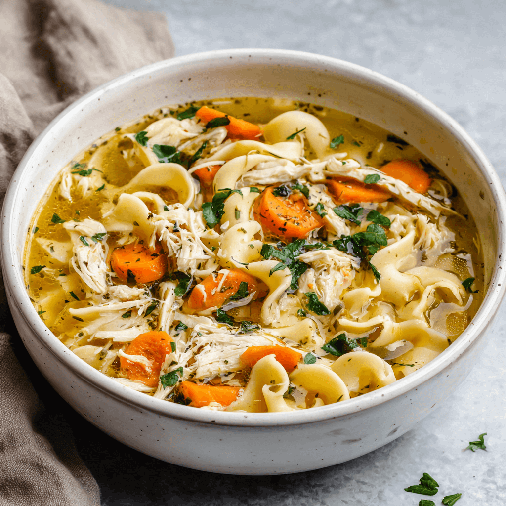 Crockpot Chicken Noodle Soup: Comfort in Every Bowl!