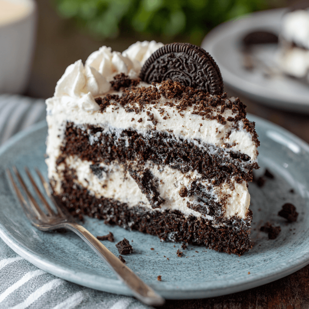 Easy Cookies and Cream Cake Filling that Everyone Loves!