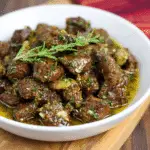 High Protein Slow Cooker Garlic Butter Beef Bites Delight!
