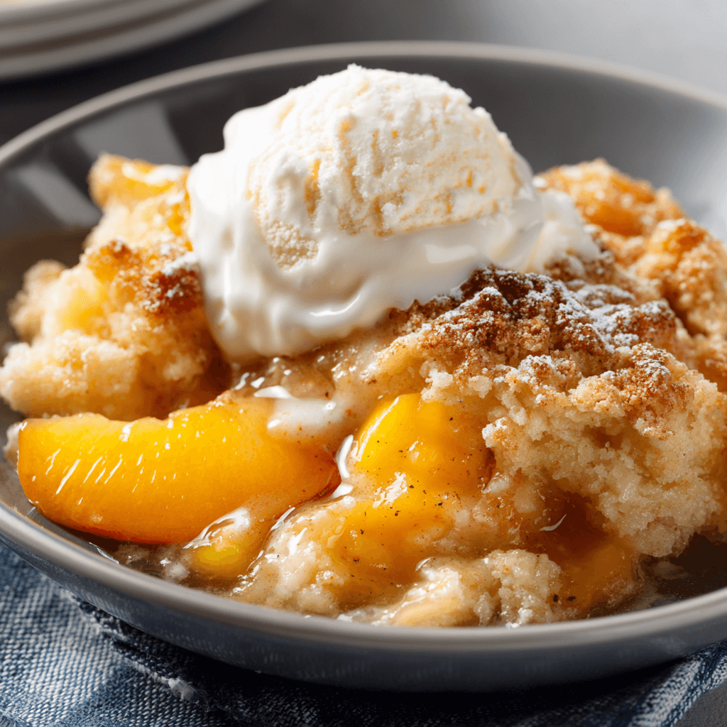 Easy Peach Cobbler Recipe That Tastes Amazing Every Time!