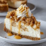 Apple Crumble Cheesecake: A Delicious Dessert Delight!