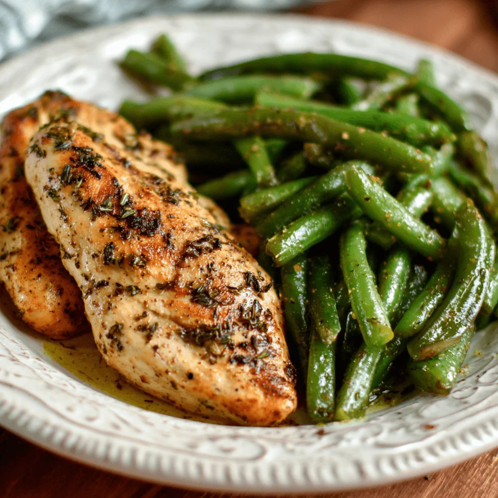 Chicken and Green Beans Recipe: A Delicious Dinner Surprise!