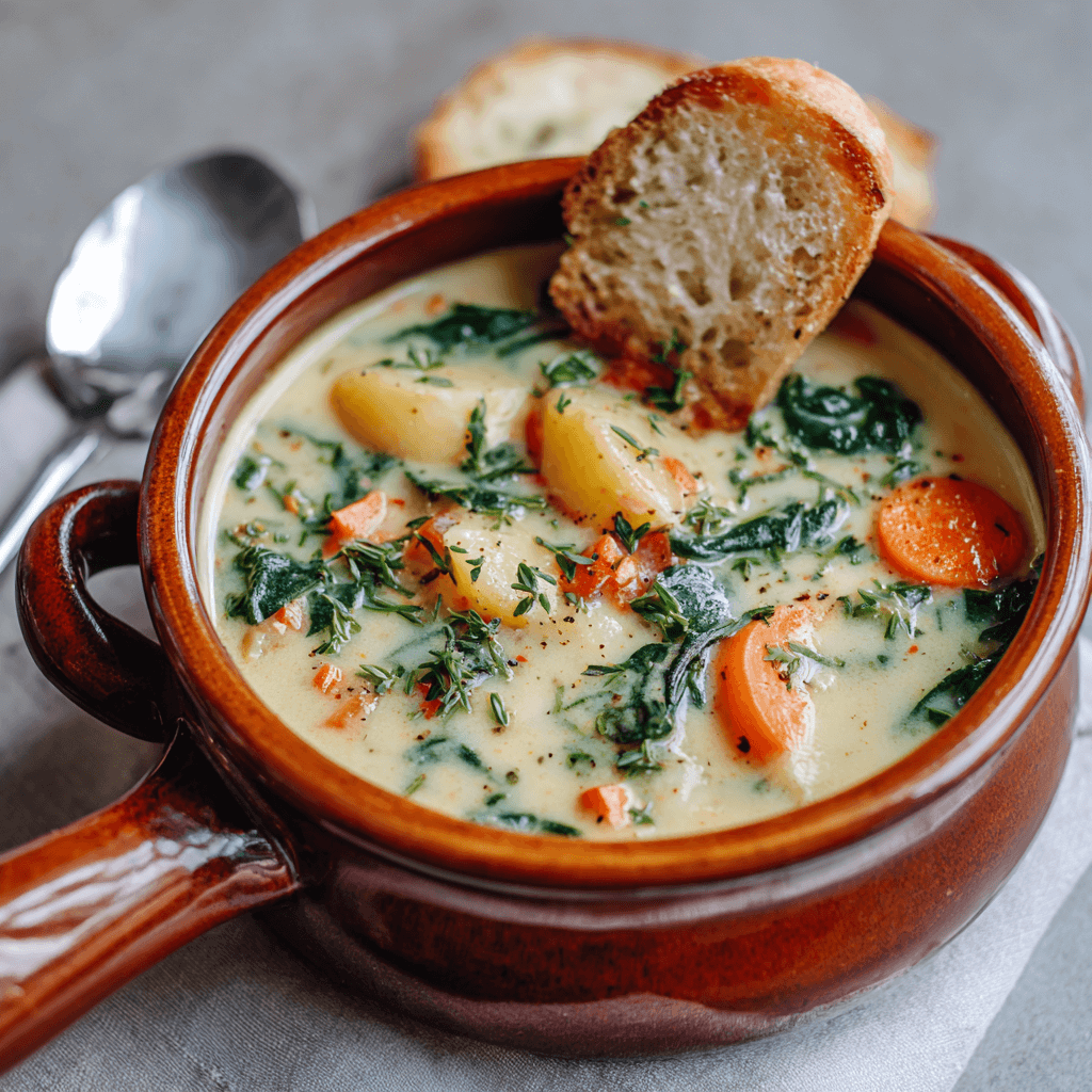 One-Pot Creamy Vegetable Soup: Discover the Easy Recipe!