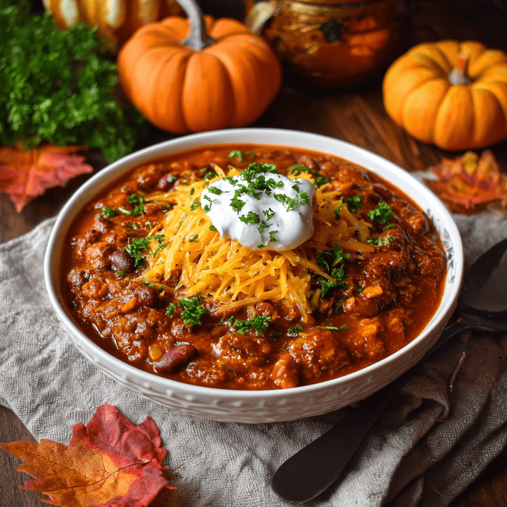 Prize-Winning Pumpkin Chili: Your Cozy Halloween Dinner!