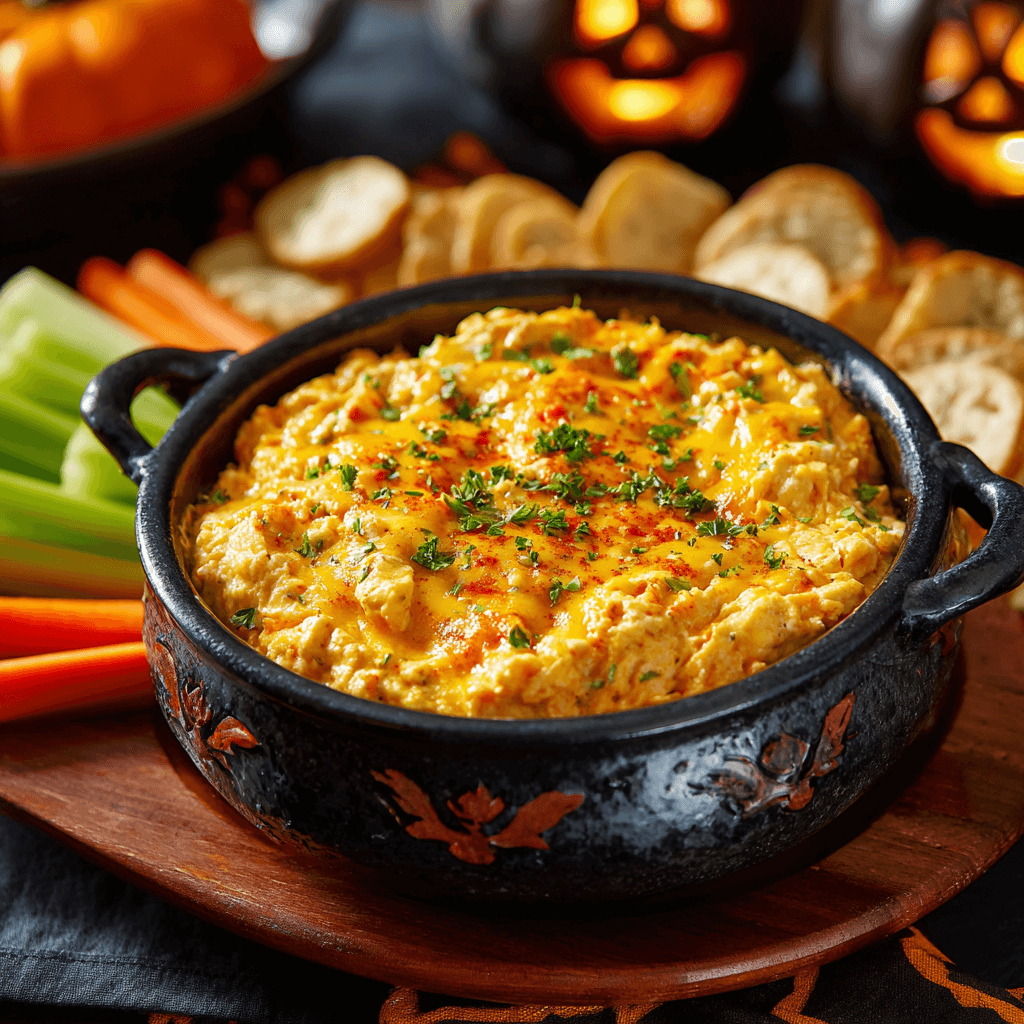 Spooky Halloween Buffalo Dip: A Delicious Treat to Thrill!
