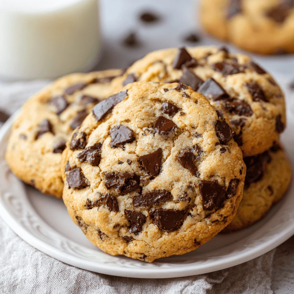 Ultra Thick Bakery Style Chocolate Chip Cookies Delight!