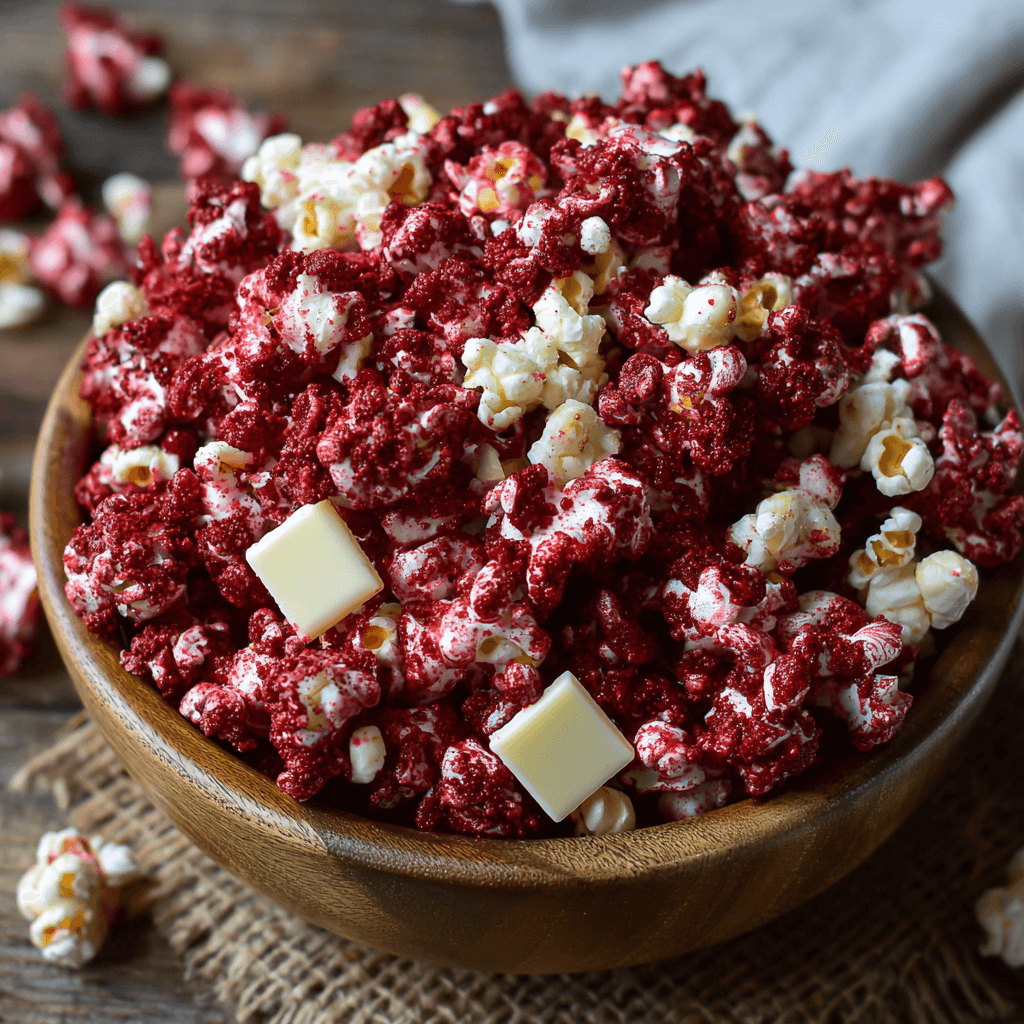 Bloody Red Velvet Popcorn: A Spooky Treat You’ll Love!