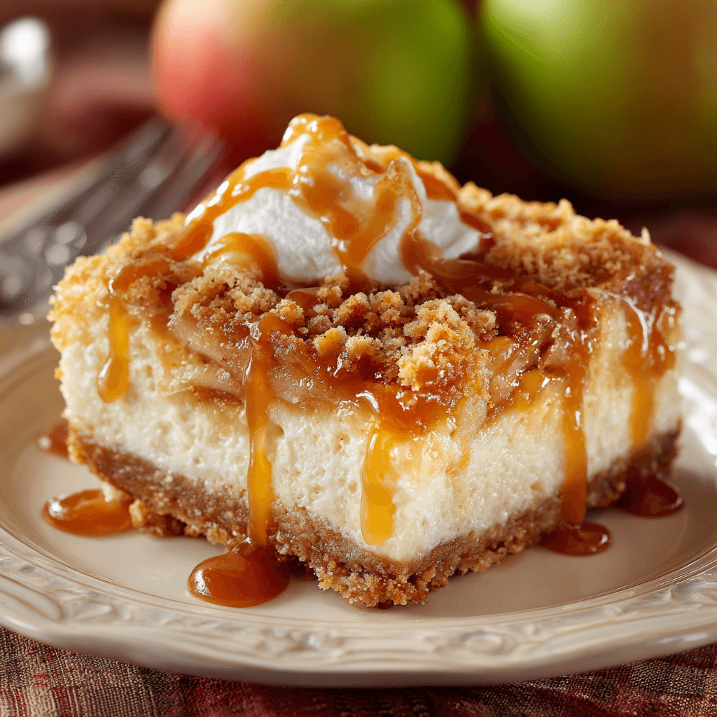 Caramel Apple Cheesecake Bars Recipe You Can’t Resist!
