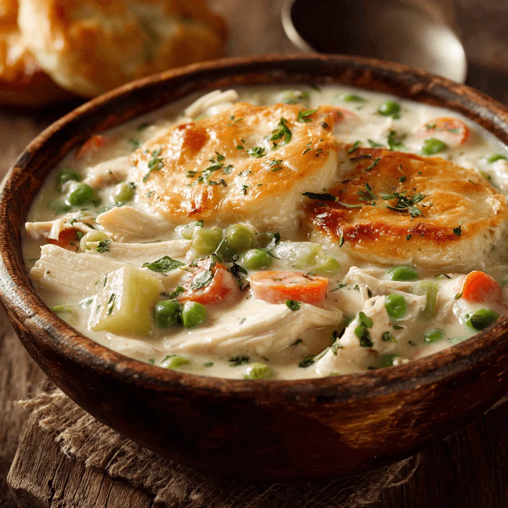 Chicken Pot Pie Soup Recipe: A Cozy Comfort Food Delight!