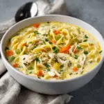 Easy Creamy Chicken Noodle Soup: A Cozy Comfort Food!