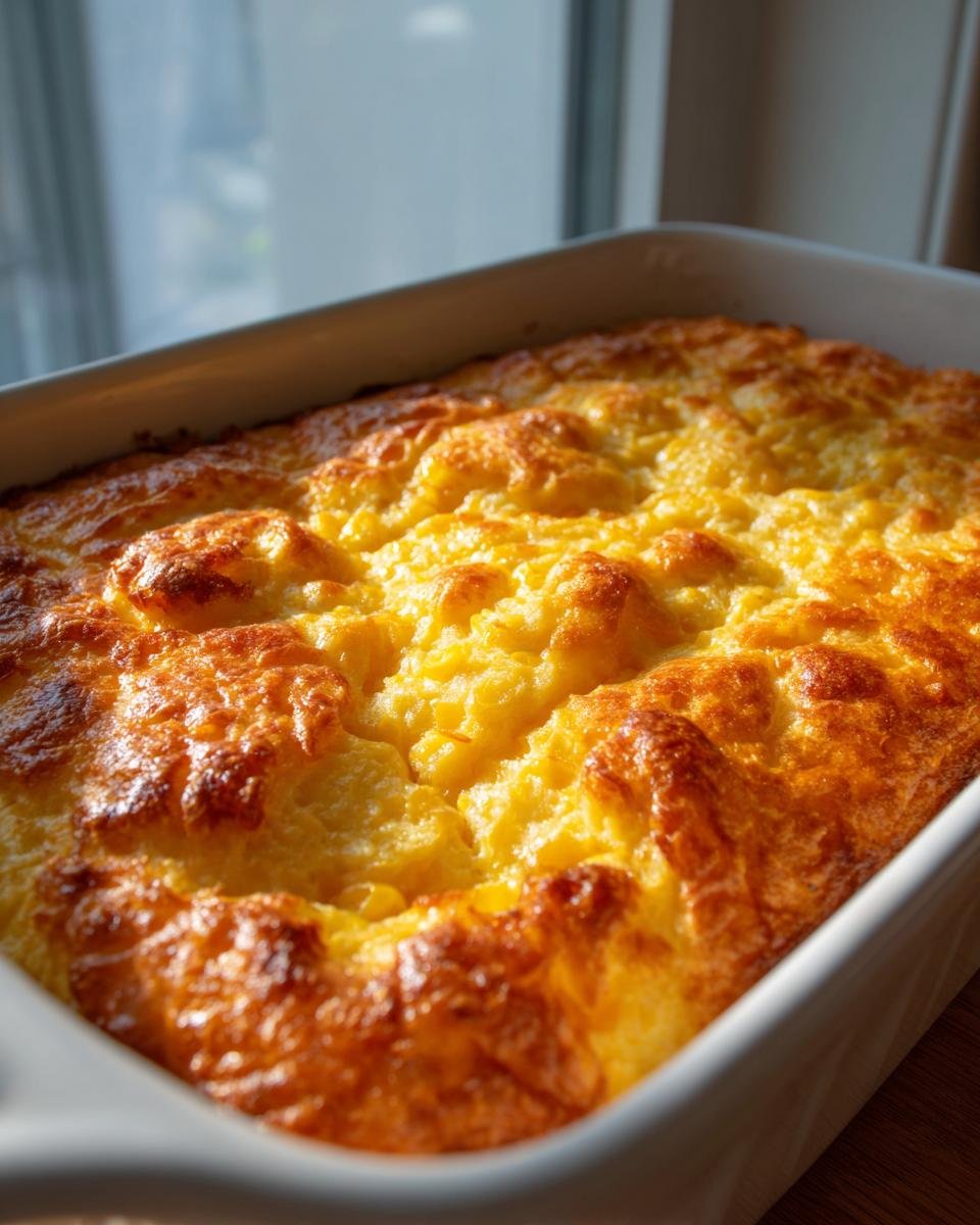5 ingredient Corn Casserole - detail 1