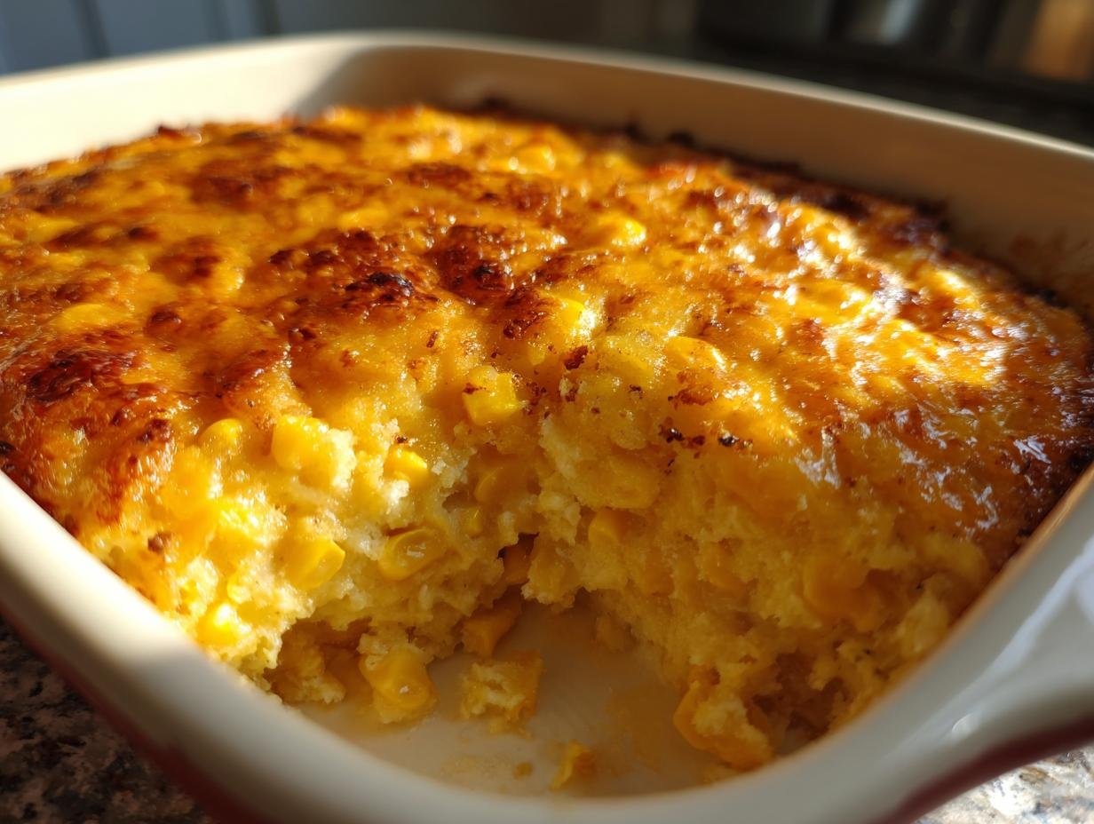 5 ingredient Corn Casserole
