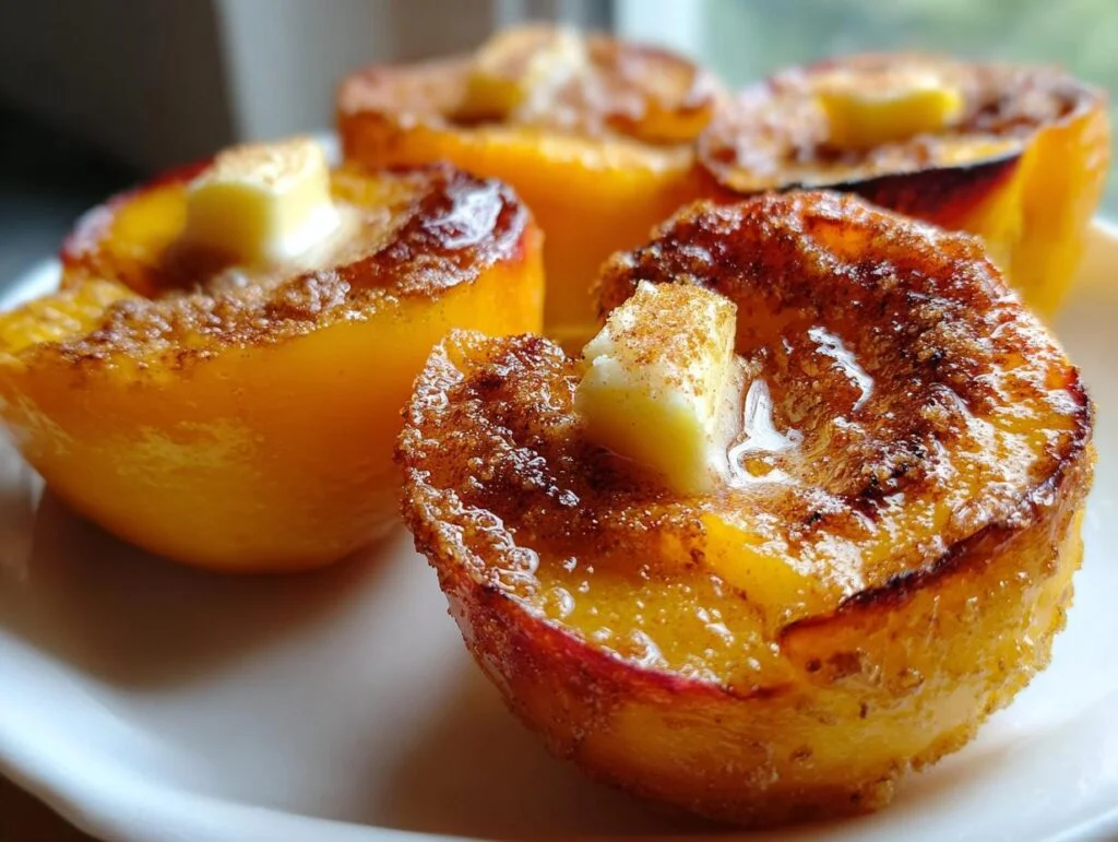 Air Fryer Peaches