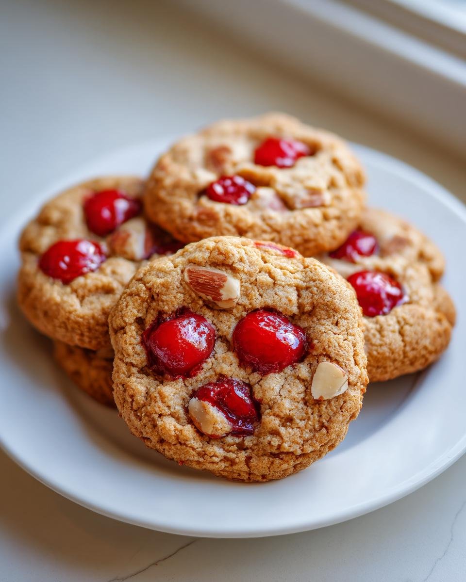 Almond Cherry Cookies – A Perfect Holiday Treat Idea - detail 1