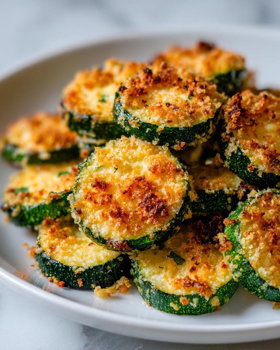 Baked Parmesan Zucchini - detail 1