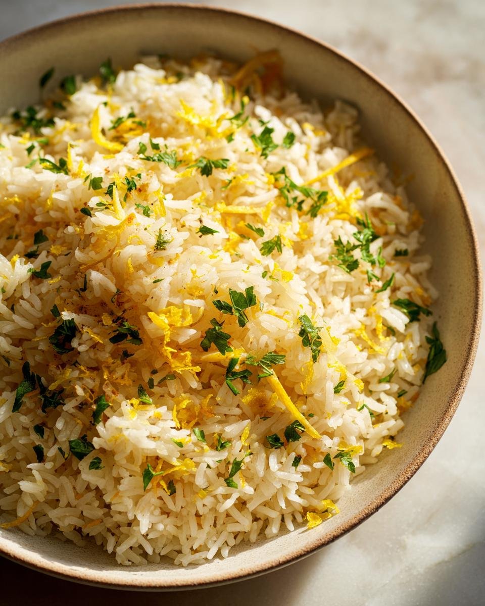 Best Fluffy Greek Lemon Rice Recipe Side Dish - detail 1