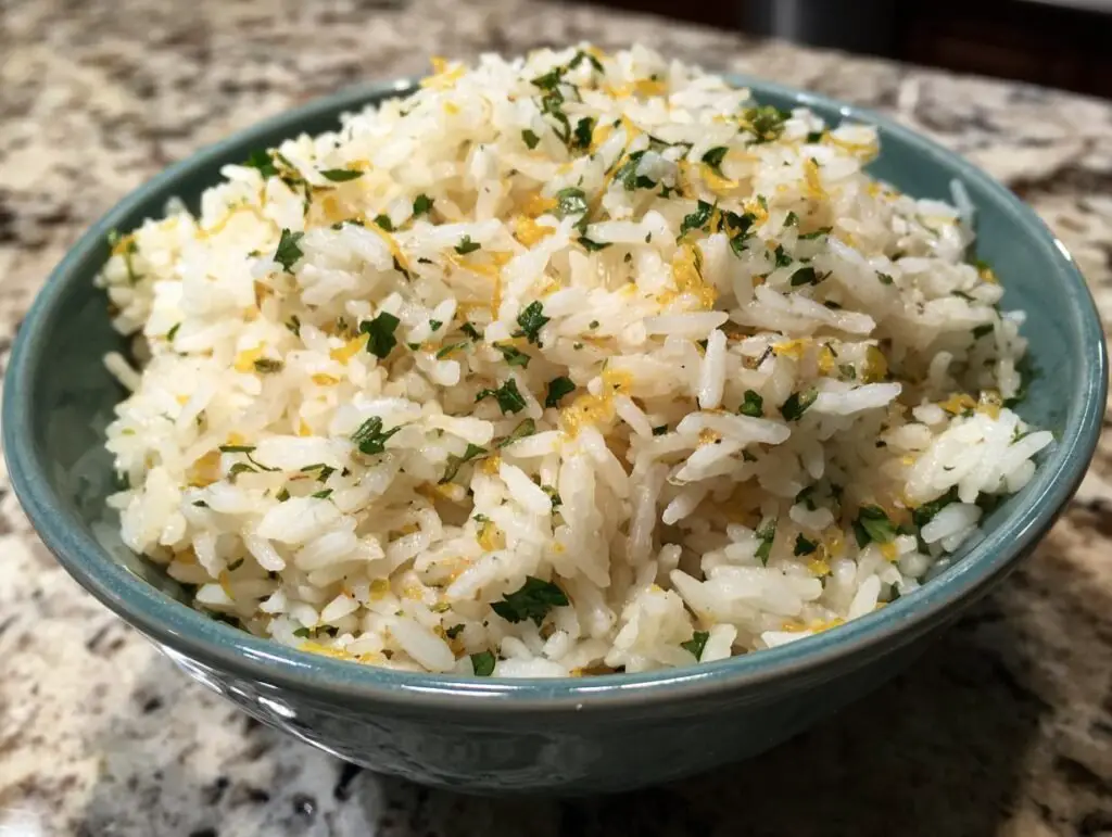 Best Fluffy Greek Lemon Rice Recipe Side Dish