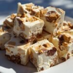 Butterfinger Reese’s White Chocolate Fudge